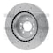 Dynamic Friction Co Brake Rotor Drilled And Slotted Silver, 631-11011R 631-11011R - alternate 3